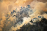 human climate change wildfires